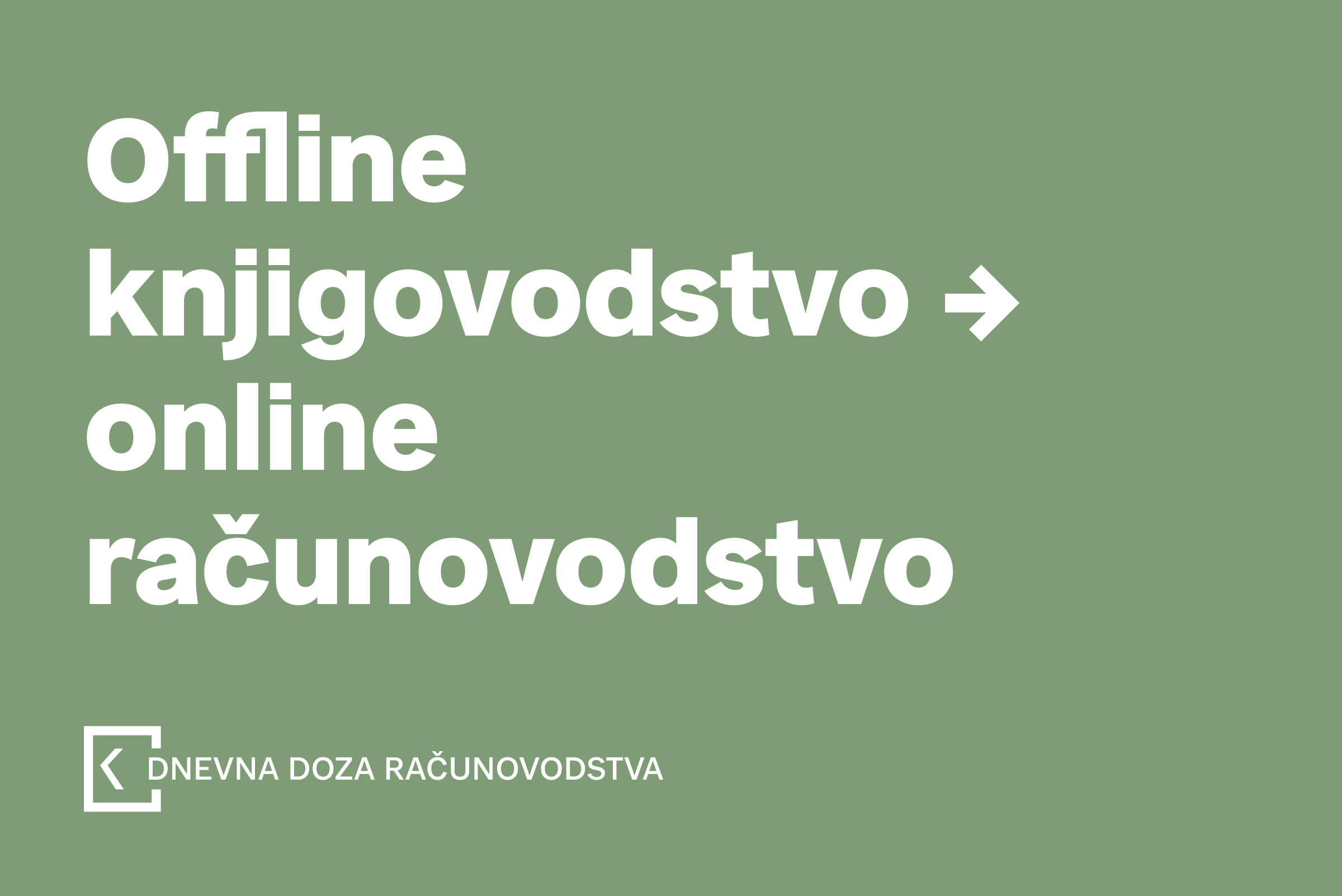 Kako offline knjigovodstvo prebaciti u online računovodstvo?