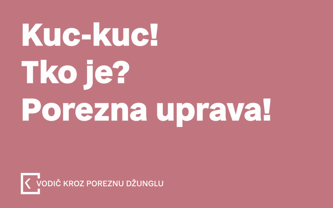 Prvi posjet porezne uprave